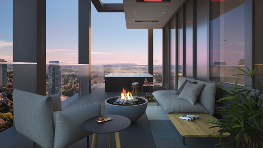 The Penthouse Collection Outdoor Lounge